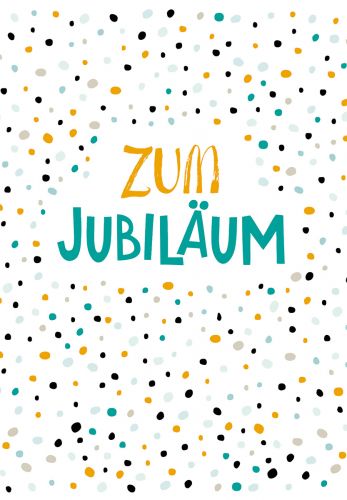 Grusskarte Zum Jubiläum